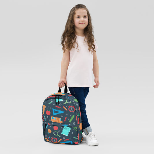 Back to School All Over Print Backpack