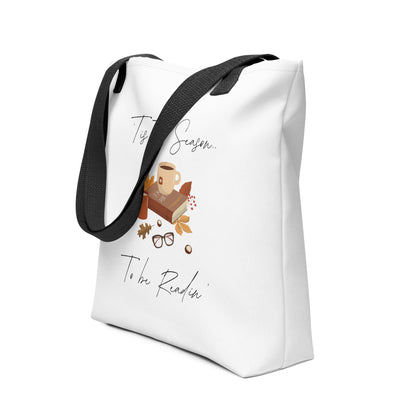 Tis the Season to be Readin' Tote bag