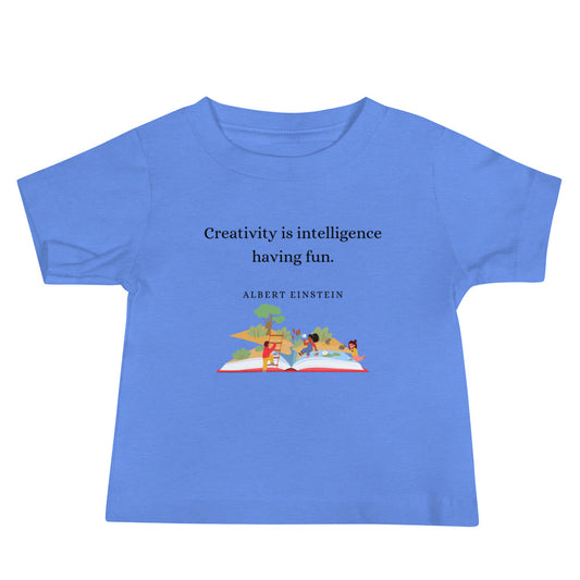 Creativity is Quote Baby Jersey Short Sleeve Tee