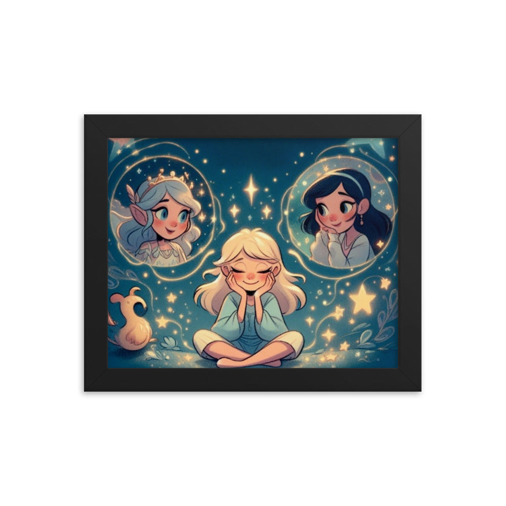 Stella and the Star Whisperers The First Wish Framed poster