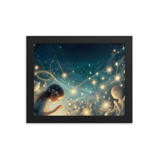 Stella and the Star Whisperers Framed poster