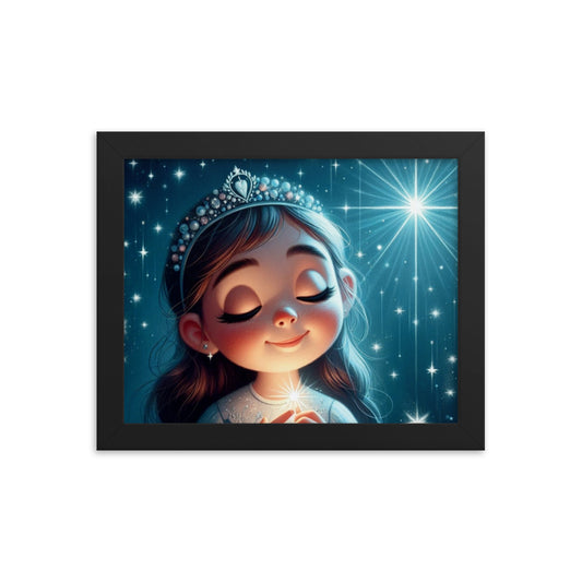 Princess Stella (Stella and the Star Whisperers) Framed poster