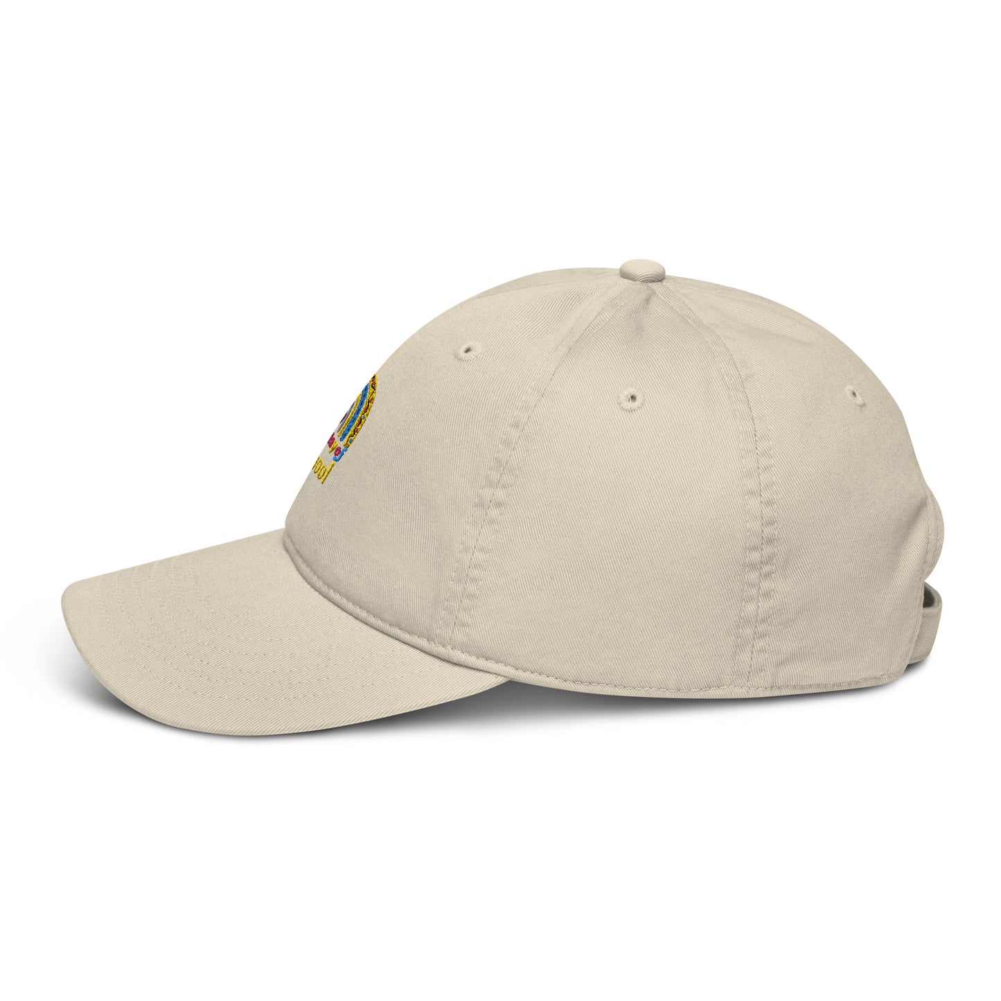 First Day of School Organic dad hat